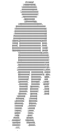 ASCII art lady with handbag